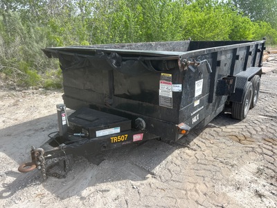 Big Tex 14LX 16 ft T/A Dump Utility Trailer