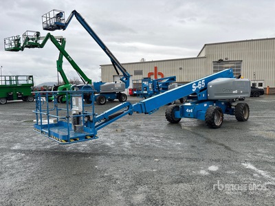 2013 Genie S-65 4WD Diesel Telescopic Boom Lift
