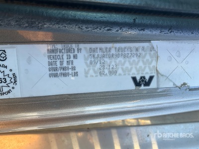 2013 Western Star 4900 6x4 Cabeza Tractora Cabina Dormitorio