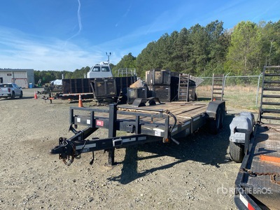 2022 Gorilla Trailers 20 ft T/A Equipment Trailer