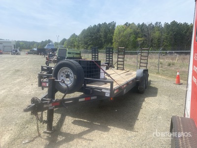 2022 Gorilla Trailers 20 ft T/A Equipment Trailer