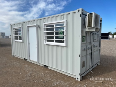 2025 20 ft Standard Skid-Mounted Mobile Office Opslag container (Unused)