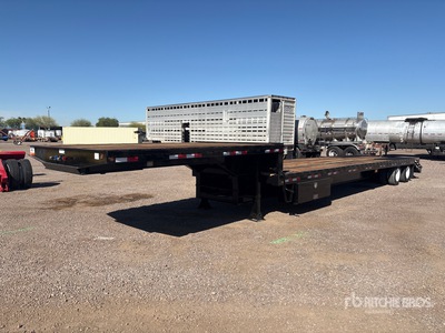 2019 Kaufman 47 ft T/A Single Drop ステップデッキトレーラー