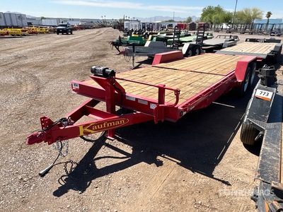 2020 Kauffman FDWT8K16M 23 ft T/A Tilt Deck Trailer