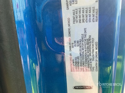 2020 Freightliner Cascadia 126 6x4 Cabeza Tractora Cabina Dormitorio