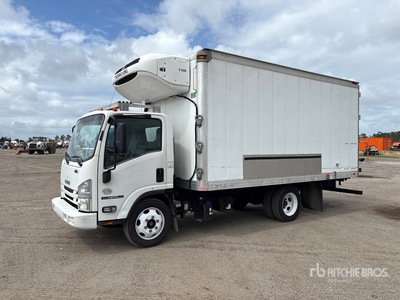 2021 Isuzu NPR 4x2 Refrigerated Truck