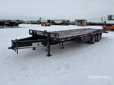 2010 Load Max 25 ft T/A Tilt Deck Trailer