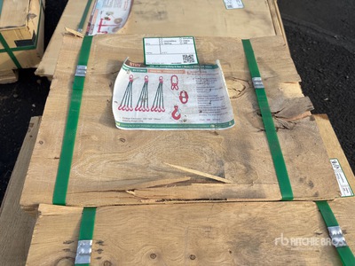 STARVOX SV-5T3M4X Heavy-Duty 5 ton 3 Meter 4 Sling Lift Chain