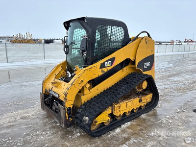 2011 Cat 279C Two-Speed Chargeuse sur rails compacte