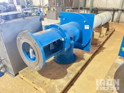 Gould Vertical Turbine Pump Assembly with GE XSD Ultra 841 3 Phase Electric Motor Attrezzatura per impianto industriale (Unused)