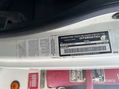 2005 International 7400 Digger Derrick Truck