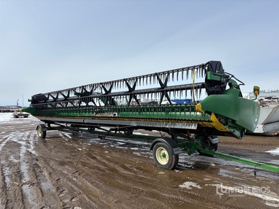 2017 John Deere 640FD 40 ft Flex Draper Combine Header