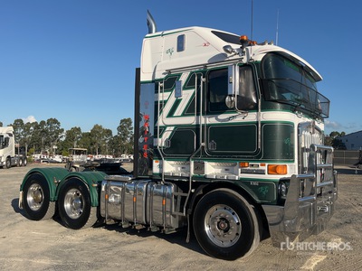2010 Kenworth K108 Aerodyne 6x4 Aerodyne T/A Sleeper Truck Tractor