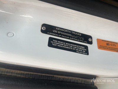 2022 Kenworth T410SAR 6x4 3-Achs Kipper-Lkw