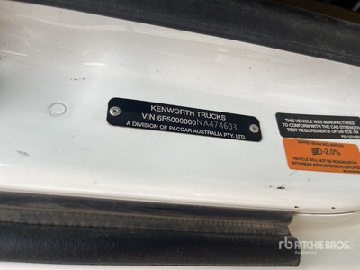 2022 Kenworth T410SAR 6x4 3-Achs Kipper-Lkw