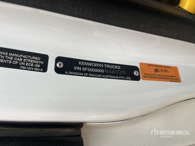 2022 Kenworth T410SAR 6x4 3-Achs Kipper-Lkw