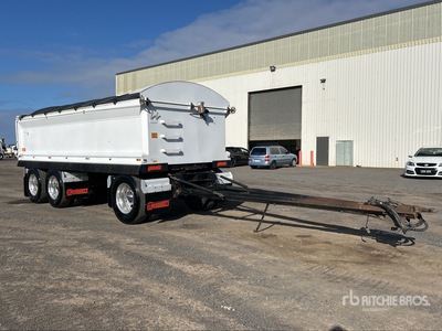 2023 Tip Trailers R Us 6 m Super Dog Remorque à benne basculante arrière