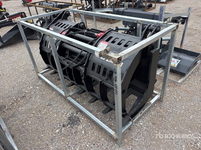 2026 LYALS ZMQ01 72 in Skid Steer Root Rake (Unused)