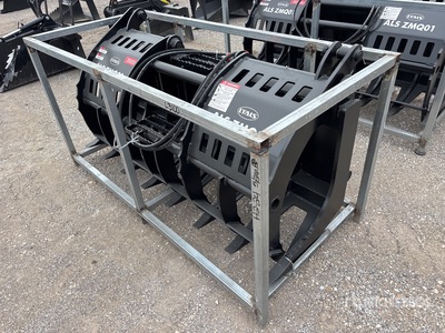 2026 LYALS ZMQ01 72 in Skid Steer Root Rake (Unused)