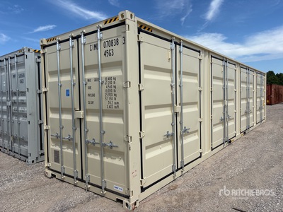 2026 40 ft High Cube Multi-Door Storage Container