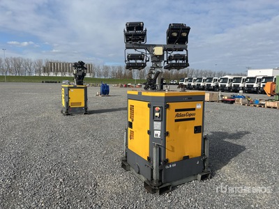 2015 Atlas Copco QLB H60 5.5 kVA Light Tower