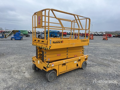 2014 Haulotte Compact12 Electric Scissor Lift (Inoperable)