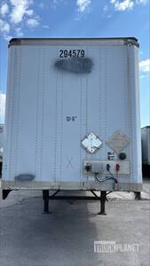 2015 Stoughton DVW-285S-C-WDG S/A 28' Pup Van Trailer