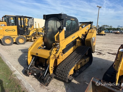 2023 Cat 299D3XE Two-Speed High Flow Compacte Schranklader (Inoperable)