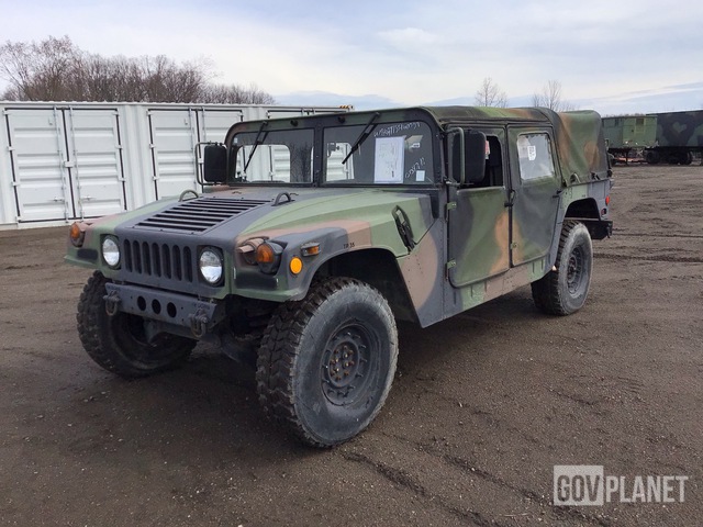 AM General M1097R1 HMMWV 4 Door Soft Top w/Truck Body