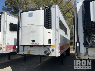 2012 Utility VS1RA 28 ft x 102 in S/A Multi -Temp Refrigerated Trailer