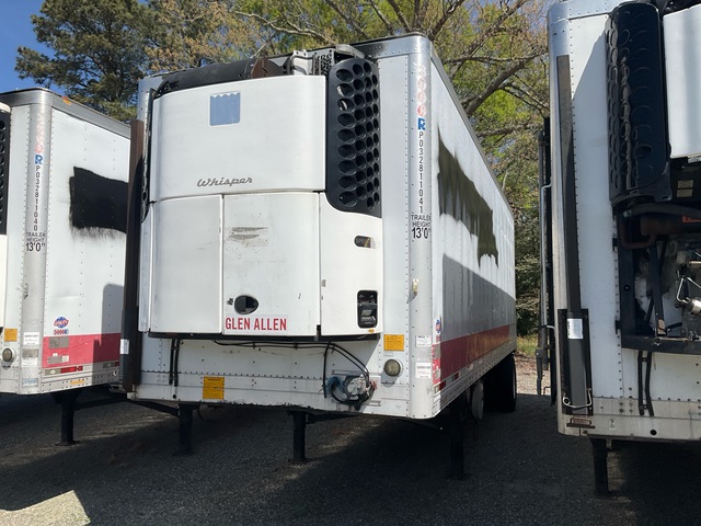 2012 Utility VS1RA 28 ft x 102 in S/A Multi -Temp Refrigerated Trailer