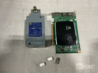 (2) Circuit Card Assemblies, (2) Sensitive Switches & Assorted Items