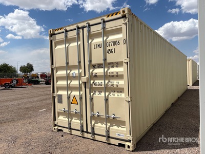 2025 40 ft High Cube Storage Container