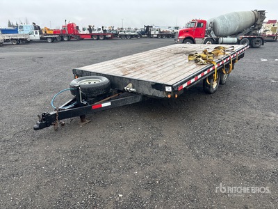 2012 Larochelle LA27D 16 ft T/A Flatbed Trailer