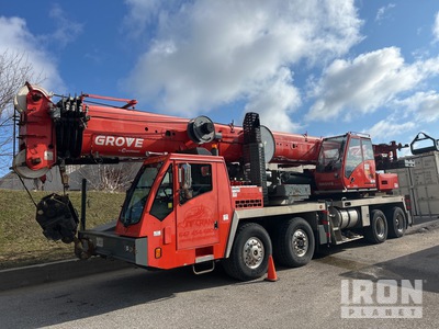 2012 Grove TMS990E 90 ton رافعة لجميع التضاريس