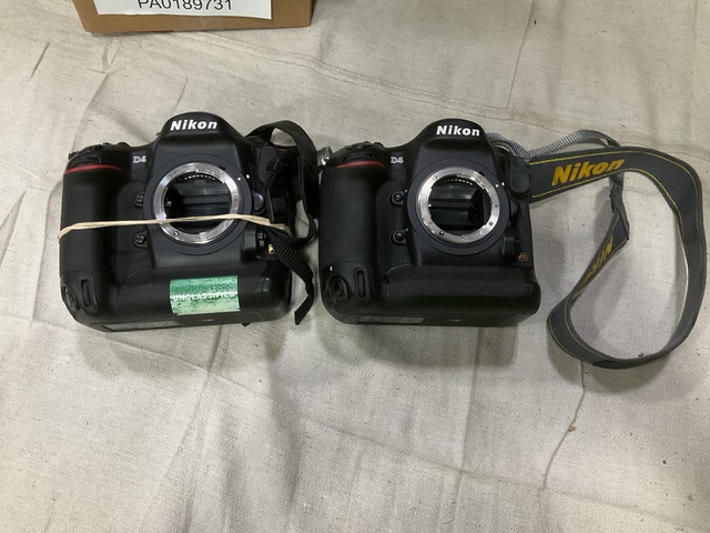 (2) Nikon D4 Digital Cameras (2) Nikon D4 Digital Cameras