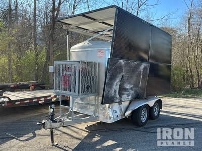 2023 Novae LSCDA5 9 ft T/A Enclosed Trailer