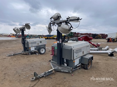 2014 Wacker 18.6 kW Torre de iluminación (Inoperable)
