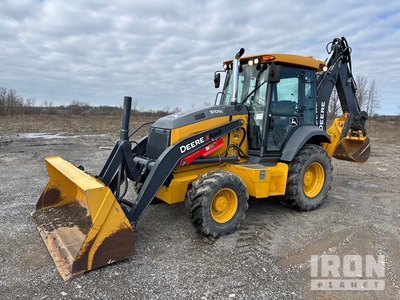 2022 John Deere 310SL 4x4 لودر خلفي