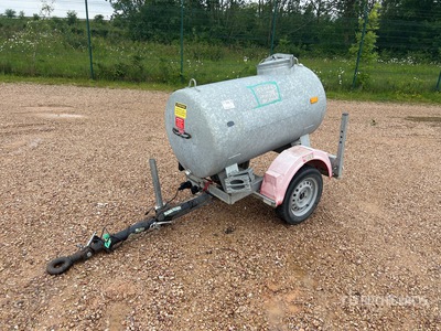 Hubiere TR751 Citerne A Eau 1 Essieu S/A Wassertank-Anhänger