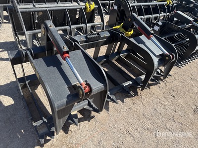 All-Star 74 in Skeleton スキッドステア用グラップル (Unused)