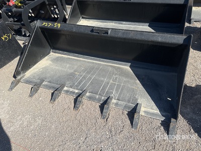 Mid-State 74 in Skid Steer Bucket (Unused)