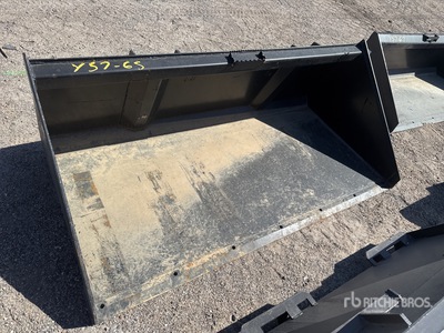 Mid-State 78 in High Volume Skid Steer Bucket (Unused)
