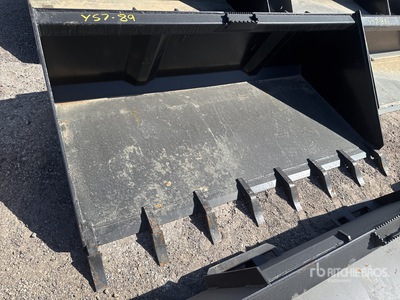 80 in High Volume Skid Steer Bucket (Unused)