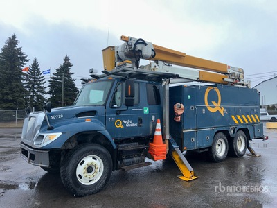 2006 Posi-Plus 500-50-RU 50 ft on 2006 International 7400 6x4 Extended Cab Bucket Truck