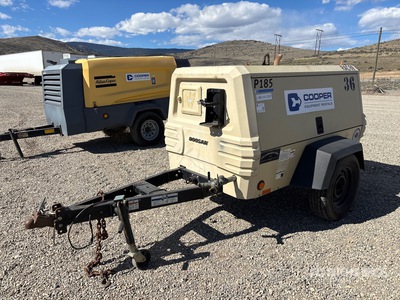 2014 Doosan P185 185 cfm Mobile Air Compressor