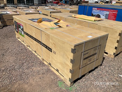 2026 SUNTOP S2541 Double Garage Metal Storage Building (Unused)