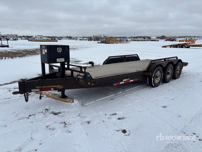 2014 Norte 22 ft Tri/A Equipment Trailer