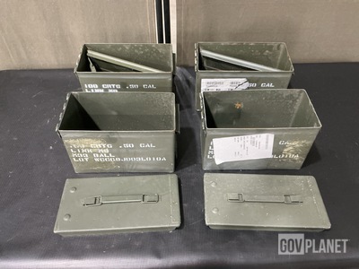 (120) Ammo Cans - For .50 Cal