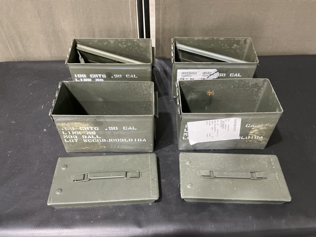 (120) Ammo Cans - For .50 Cal